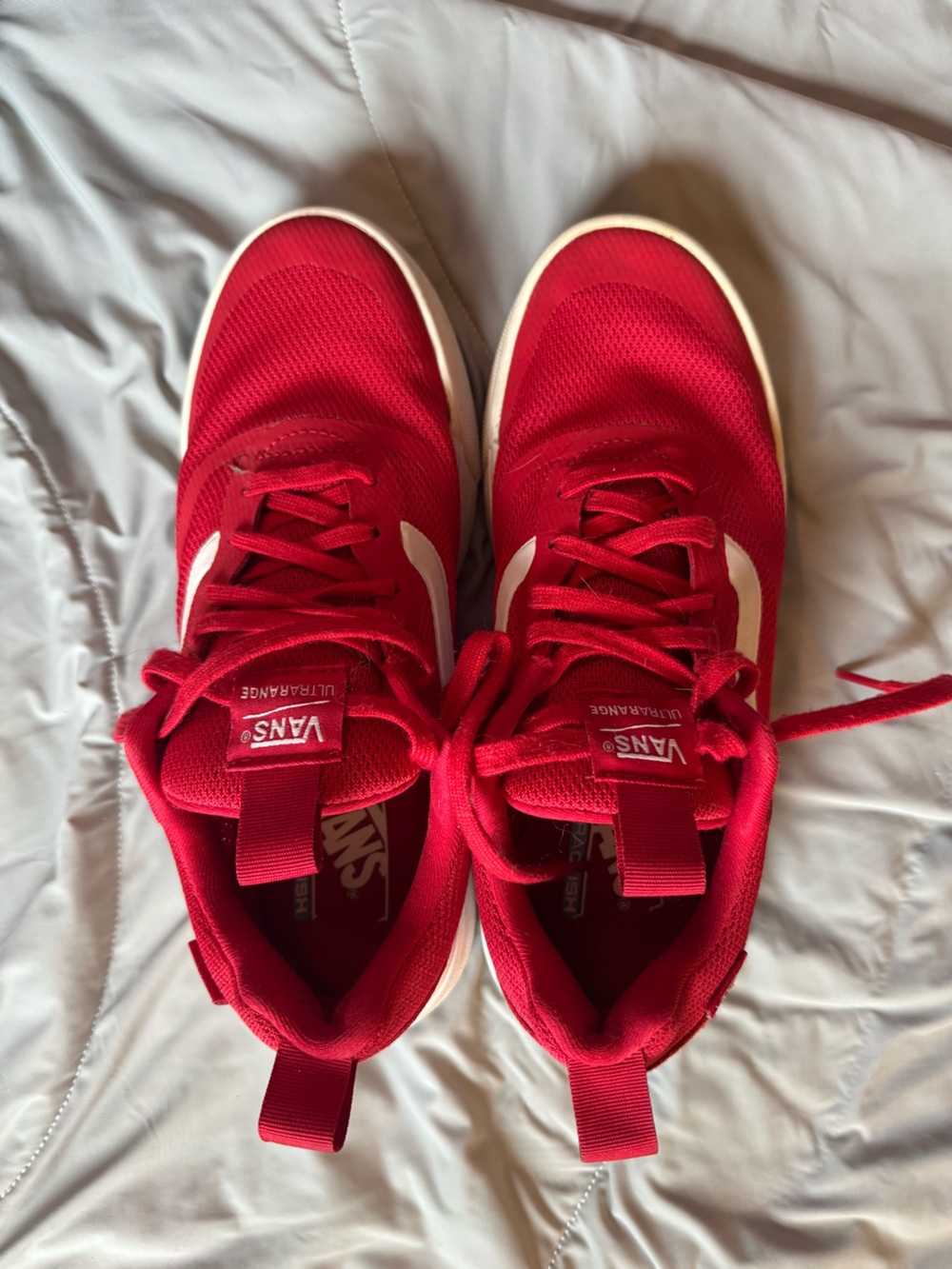 Vans UltraRange Red Women's Low-Top Sneakers